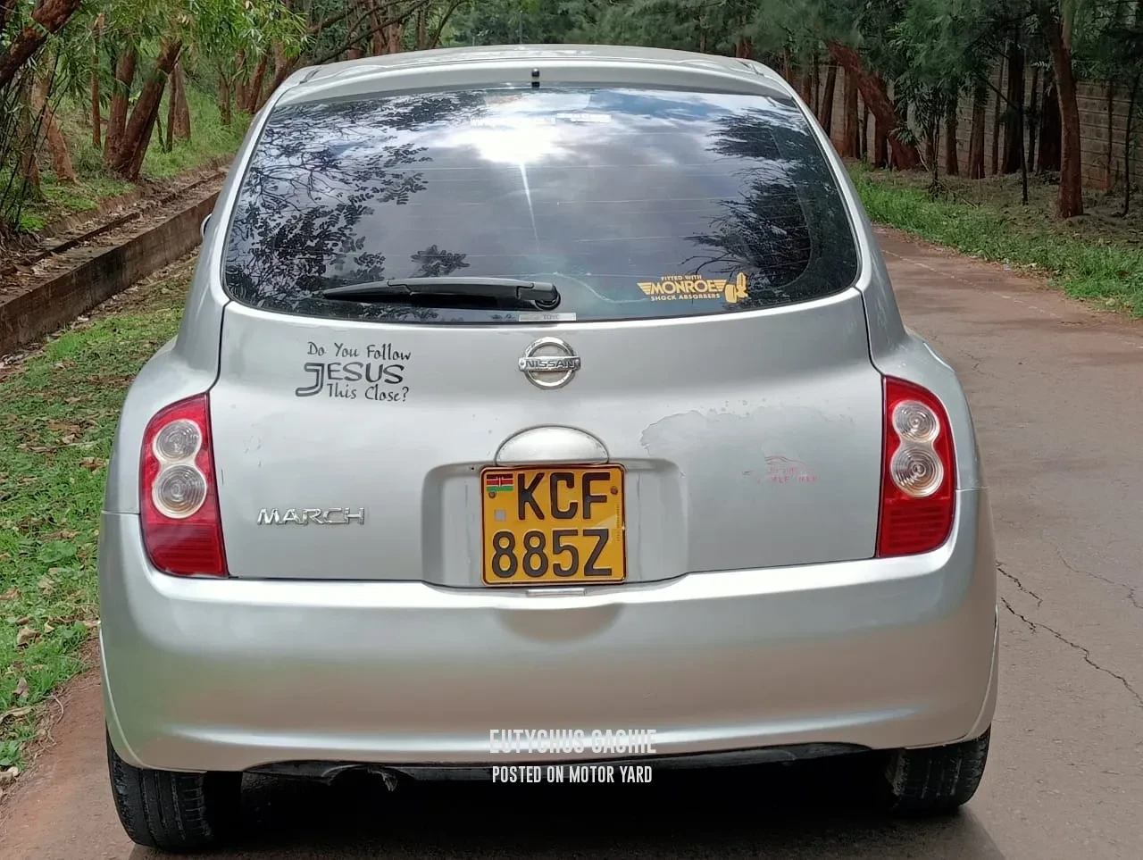 Nissan March 2009 Silver