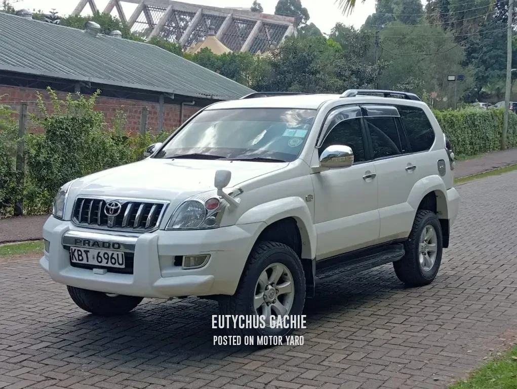Toyota Land Cruiser Prado J120 2006 White