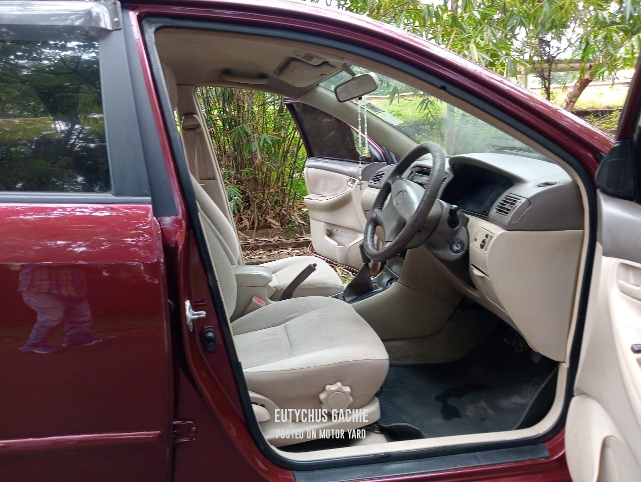 Toyota Fielder 2002 Red