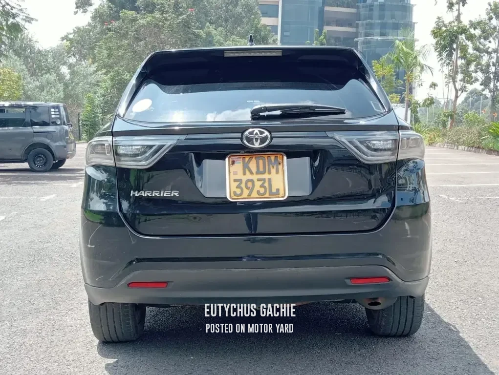 Toyota Harrier 2016 Black