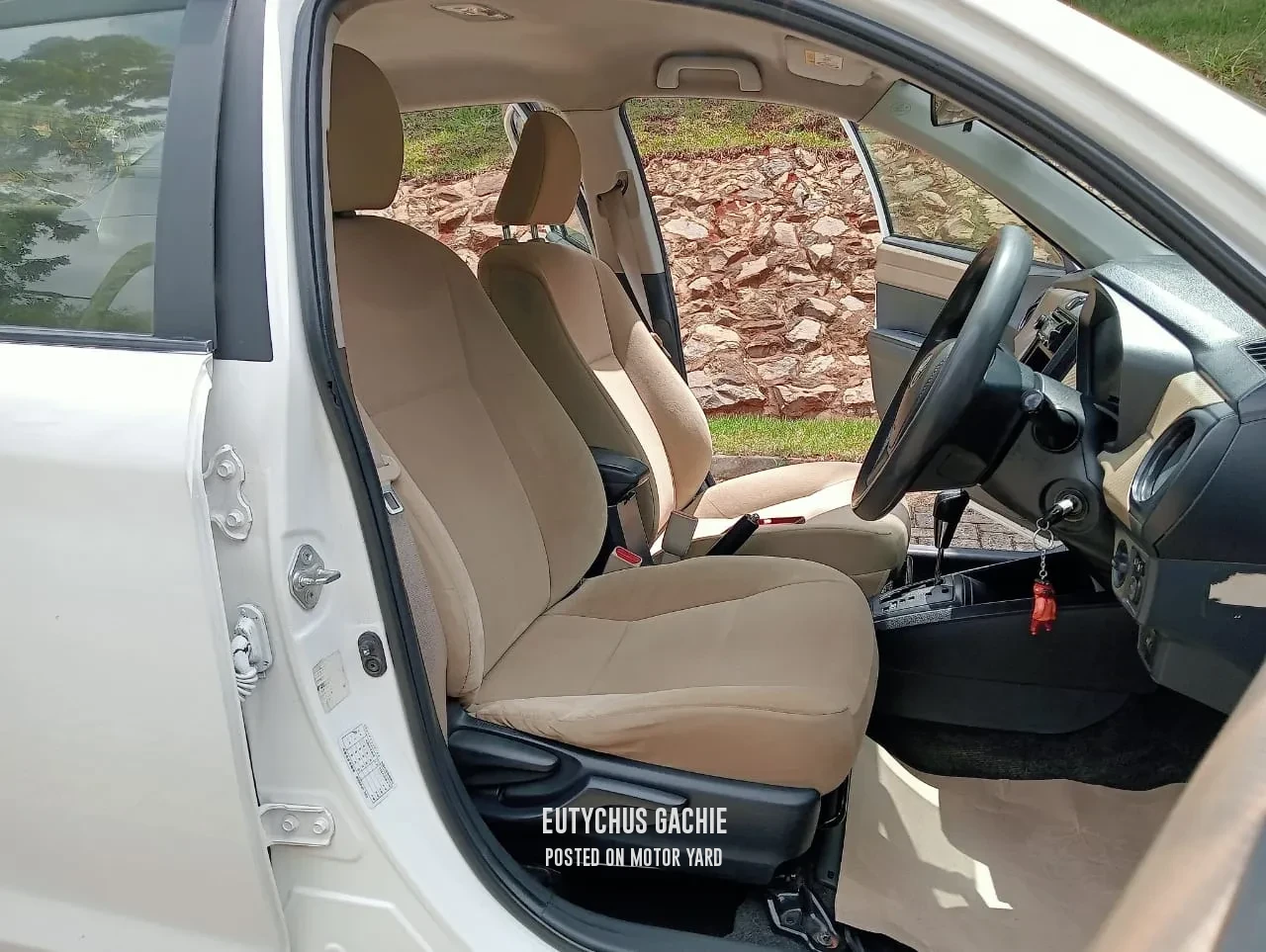 Toyota Axio 2014 White