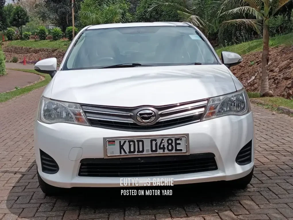 Toyota Axio 2014 White