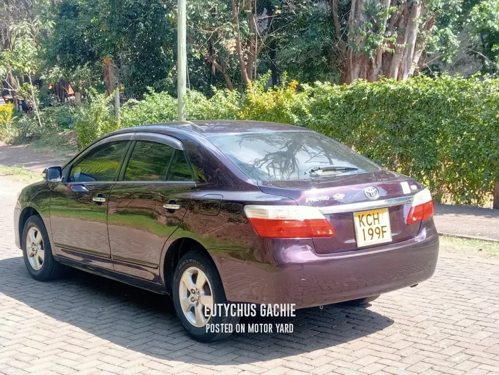 Toyota Premio 2009 Maroon