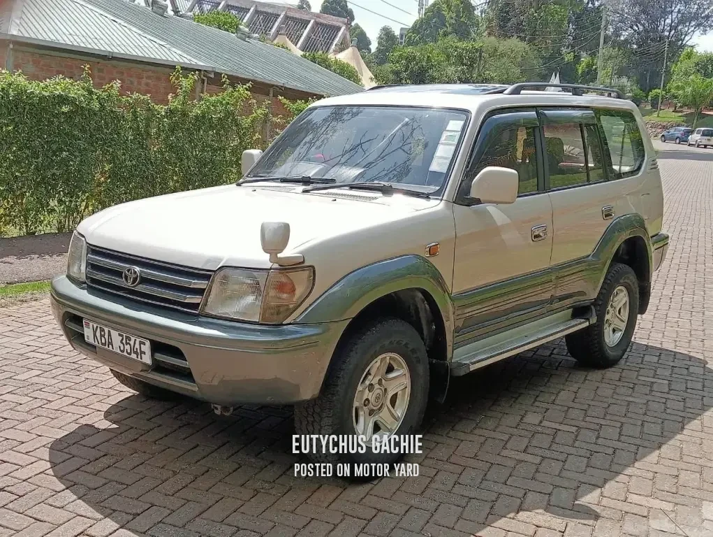 Toyota Land Cruiser Prado 2003 Silver