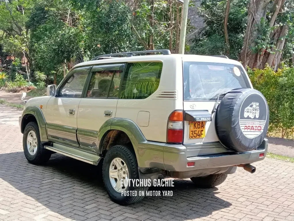 Toyota Land Cruiser Prado 2003 Silver