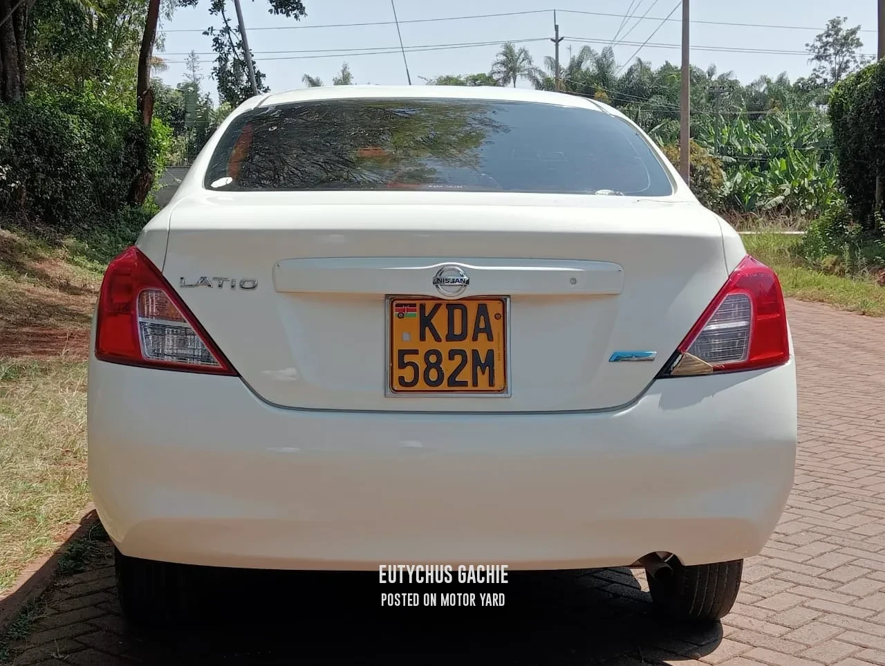 Nissan Latio 2013 White