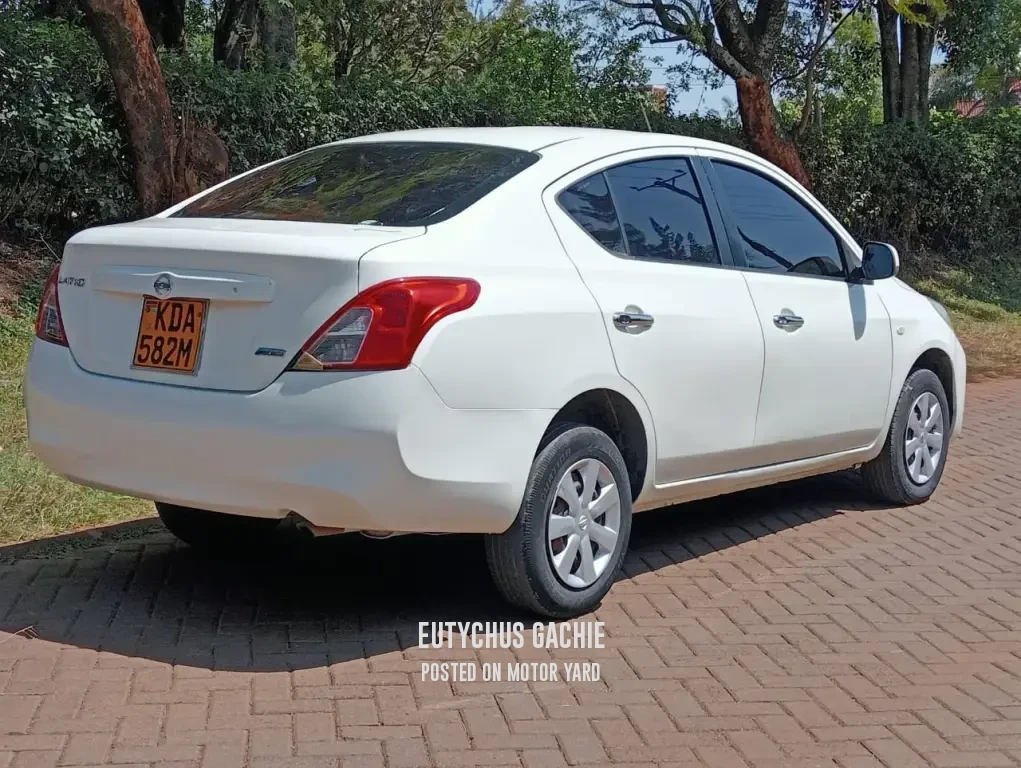 Nissan Latio 2013 White