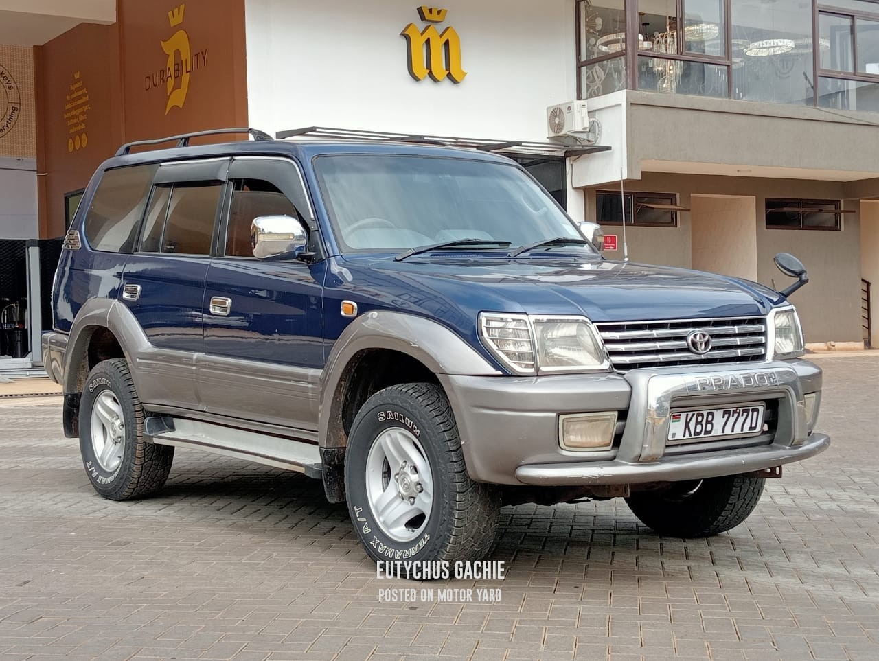 Toyota Land Cruiser Prado 2001 Blue