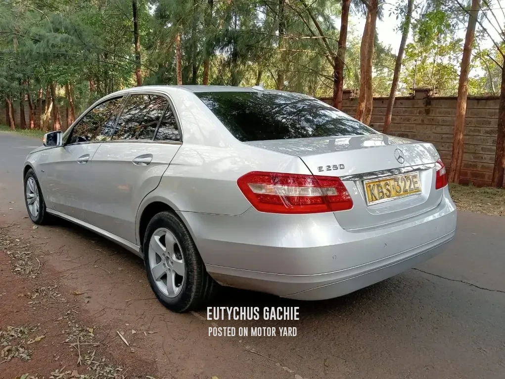 Mercedes-Benz E250 2010 Silver