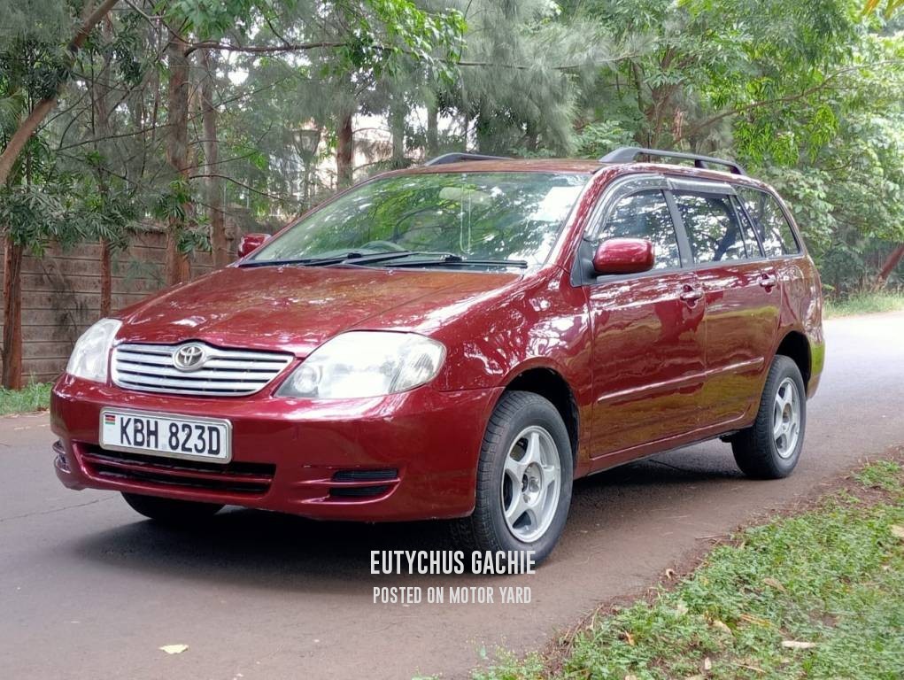 Toyota Fielder 2002 Red