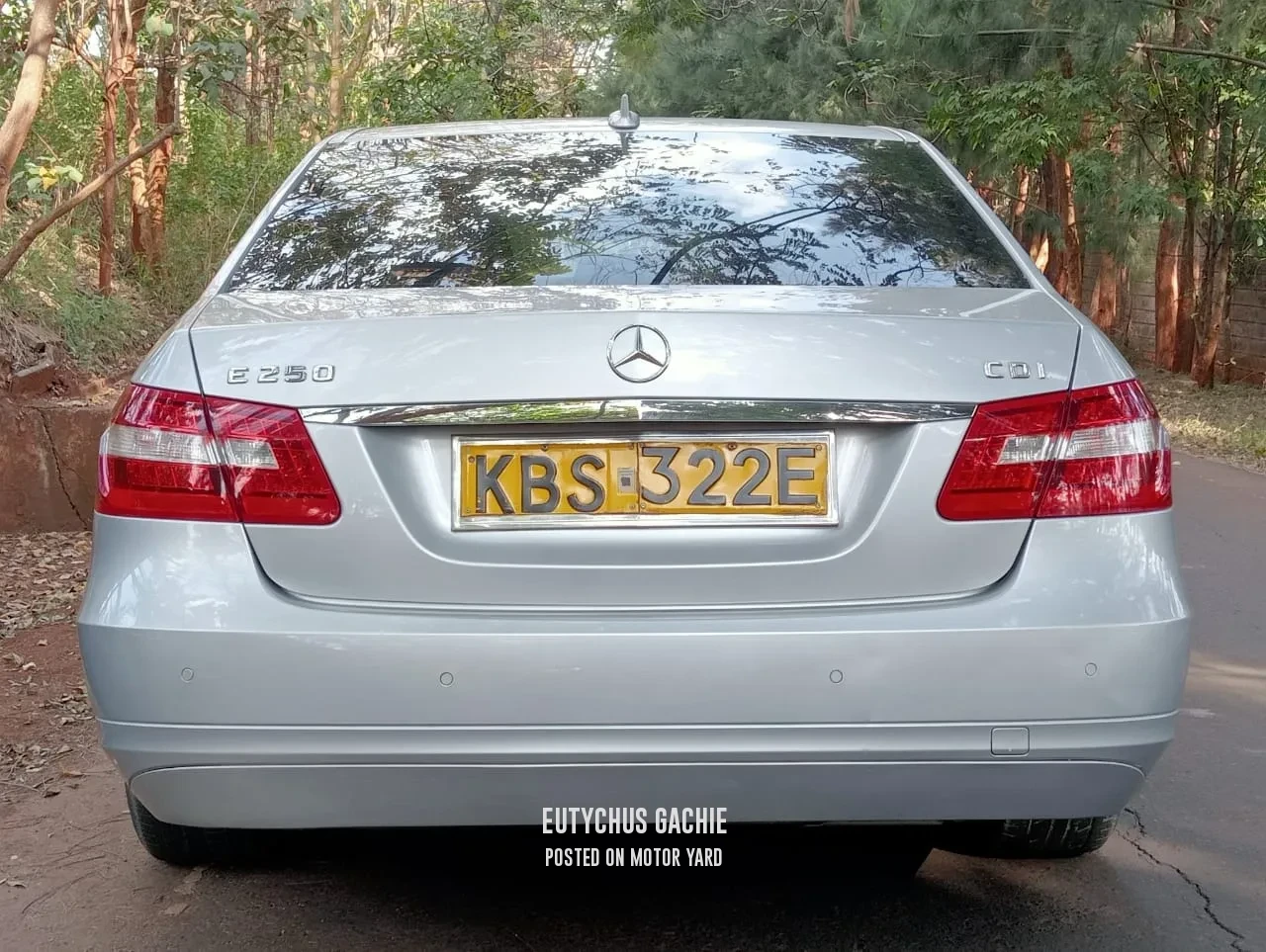 Mercedes-Benz E250 2010 Silver