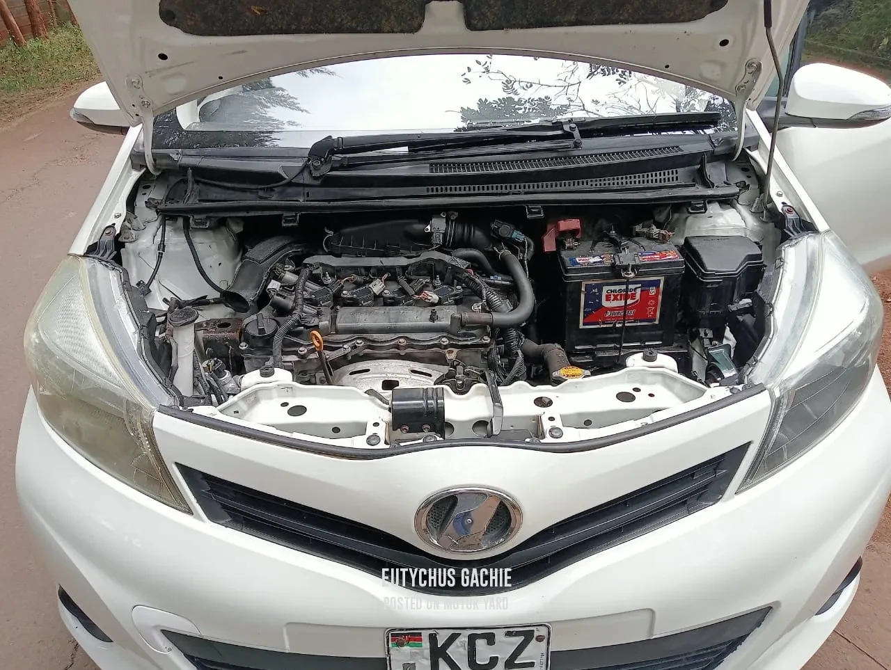 Toyota Vitz 2012 White