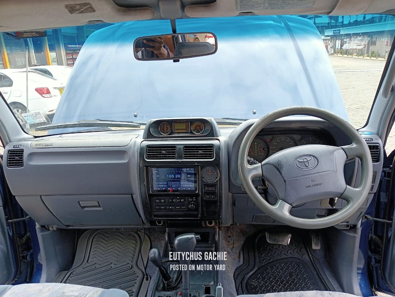 Toyota Land Cruiser Prado 2001 Blue