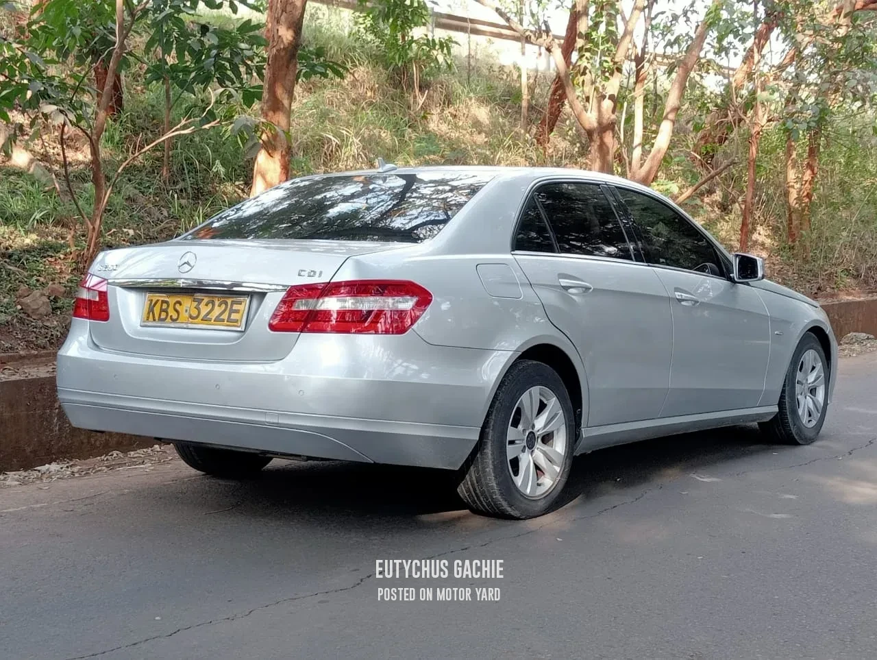 Mercedes-Benz E250 2010 Silver