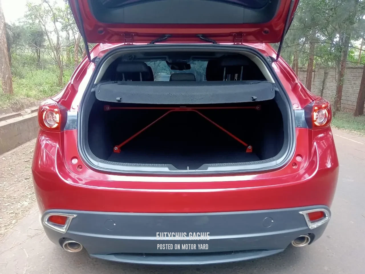 Mazda CX-3 2014 Maroon