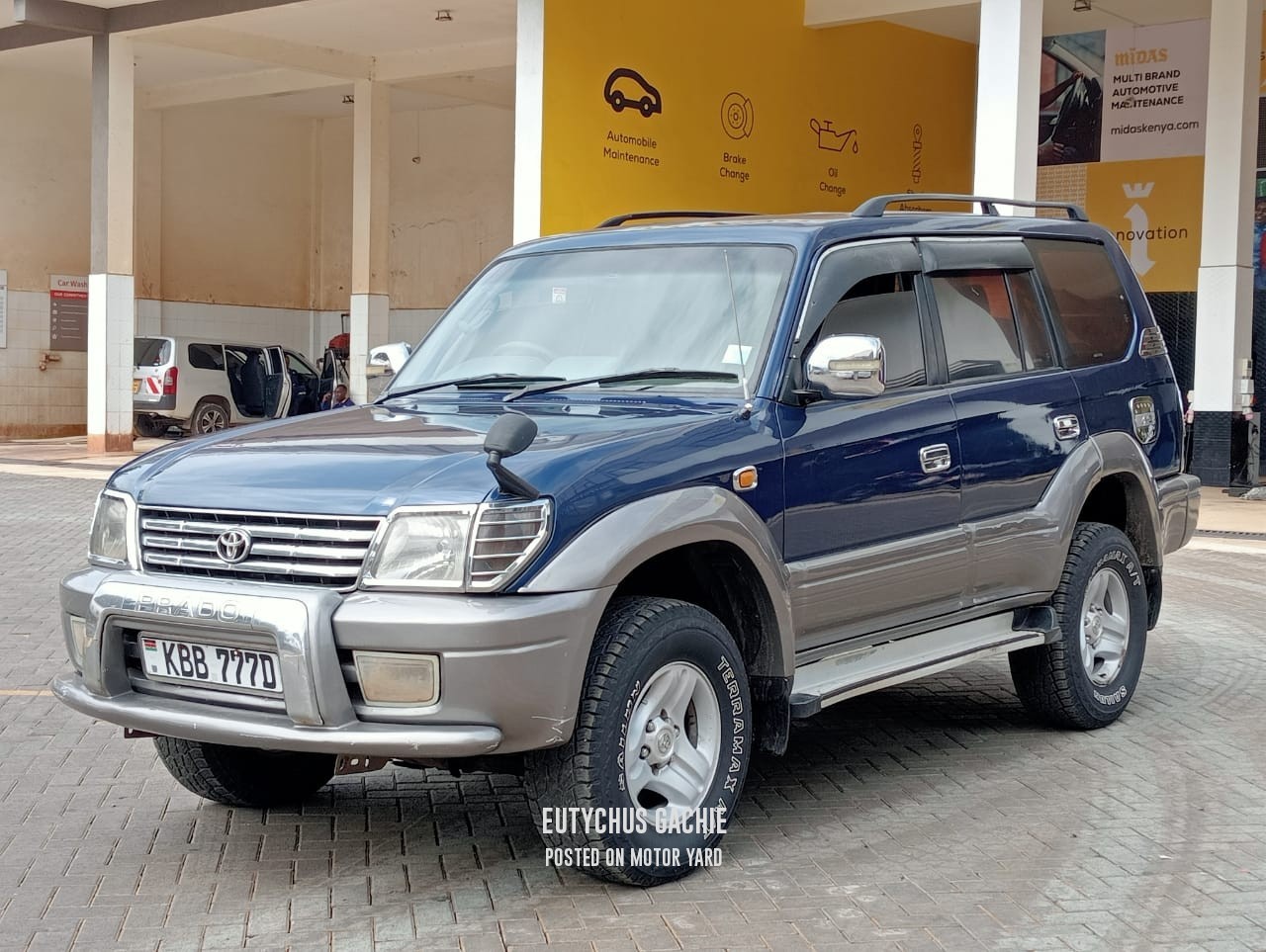 Toyota Land Cruiser Prado 2001 Blue
