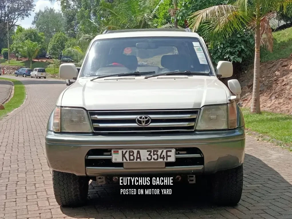 Toyota Land Cruiser Prado 2003 Silver