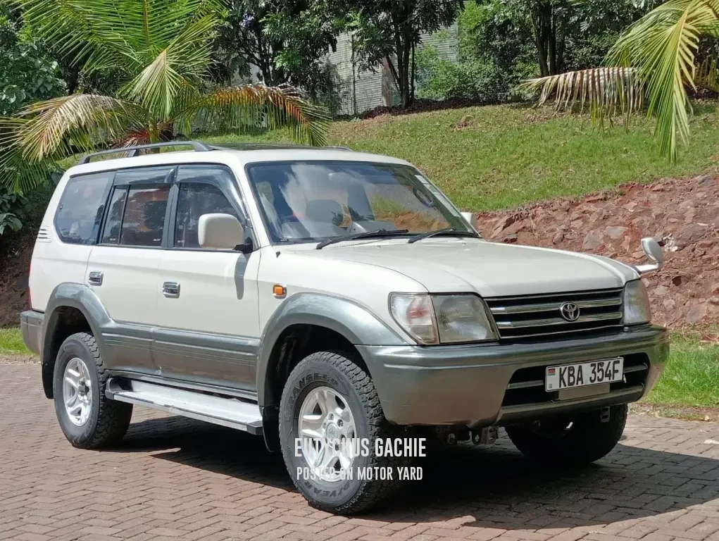 Toyota Land Cruiser Prado 2003 Silver