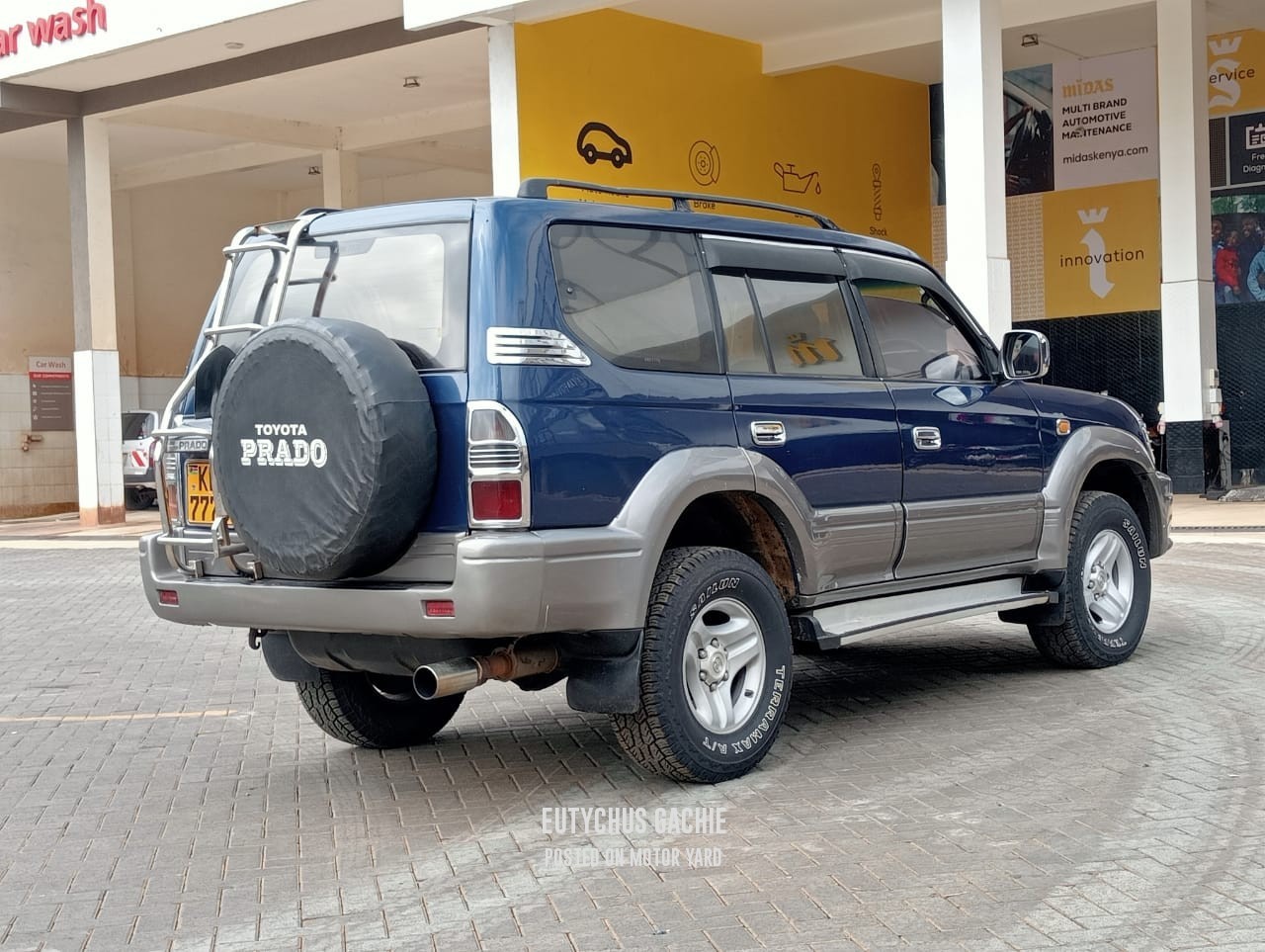 Toyota Land Cruiser Prado 2001 Blue