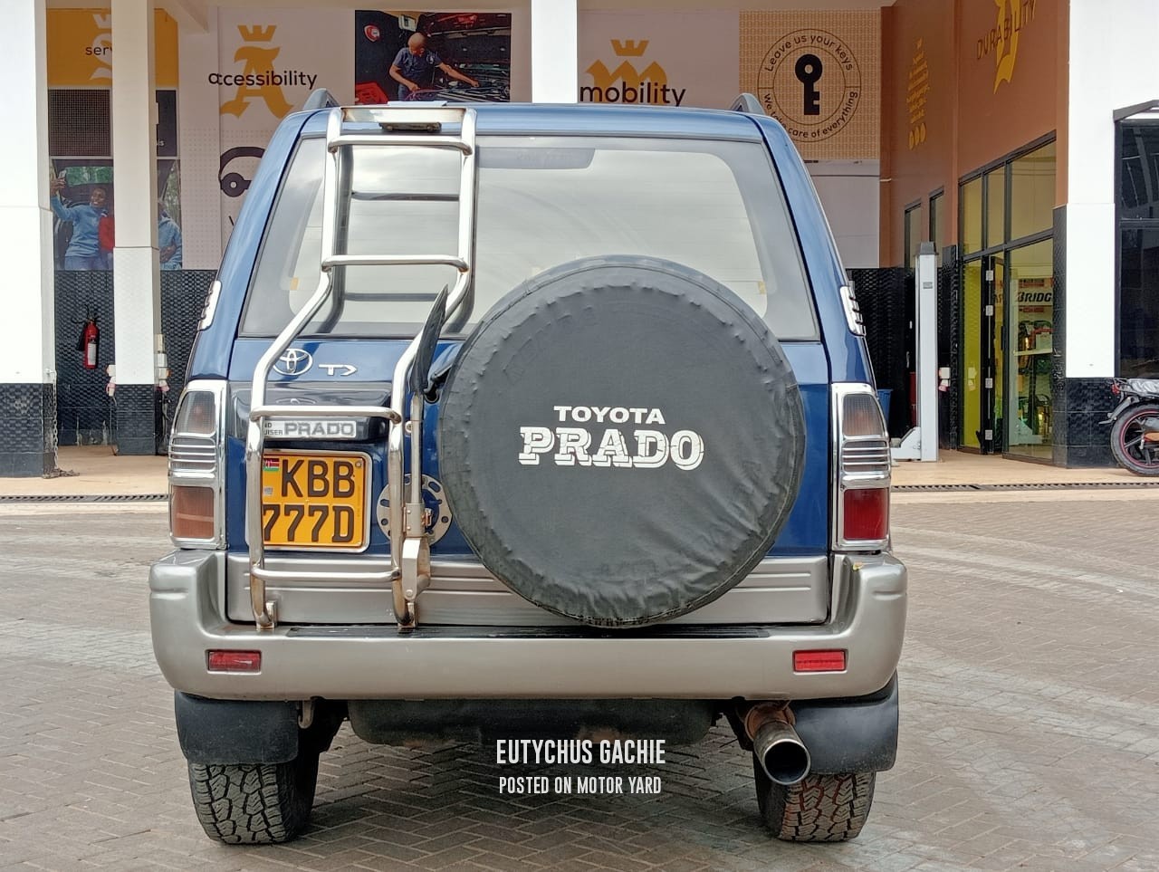 Toyota Land Cruiser Prado 2001 Blue