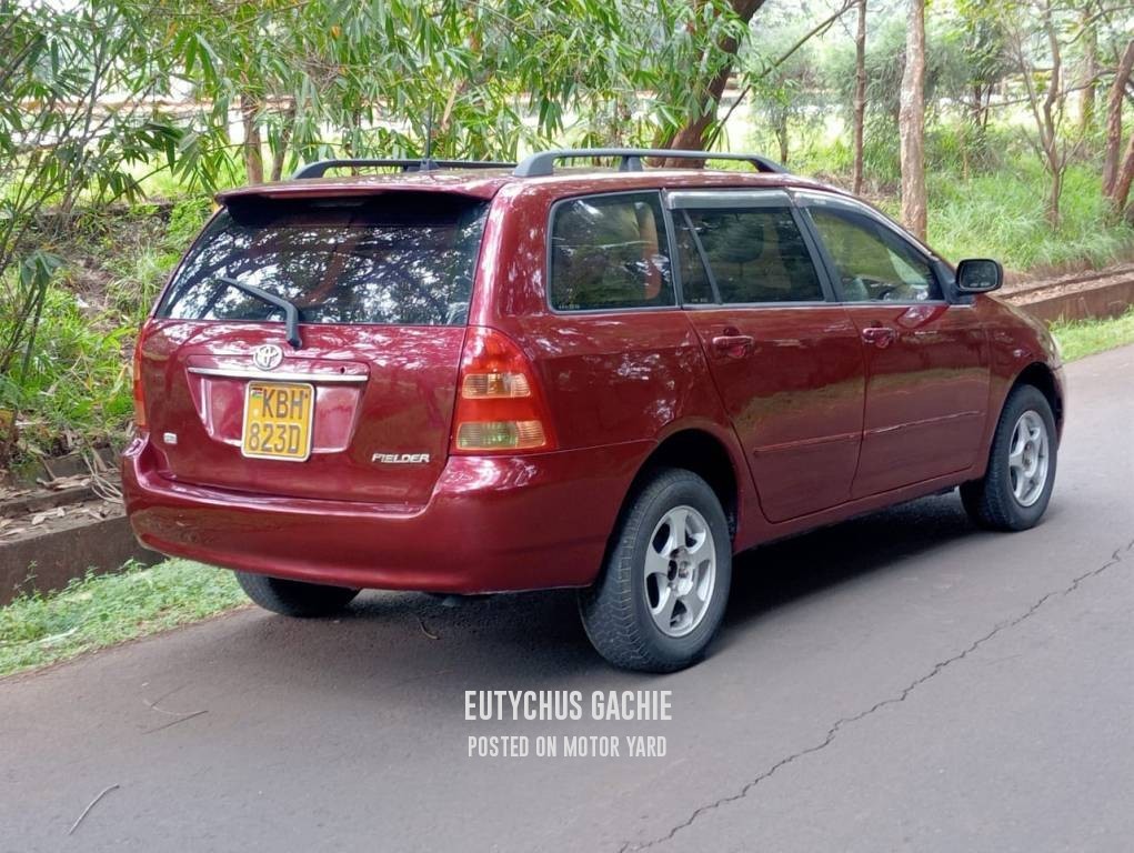 Toyota Fielder 2002 Red