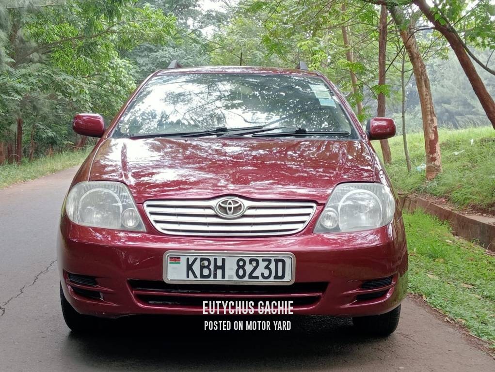 Toyota Fielder 2002 Red