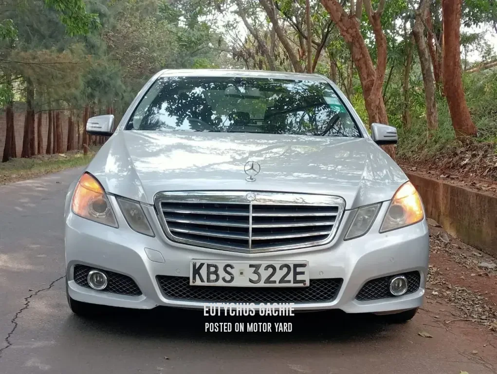Mercedes-Benz E250 2010 Silver
