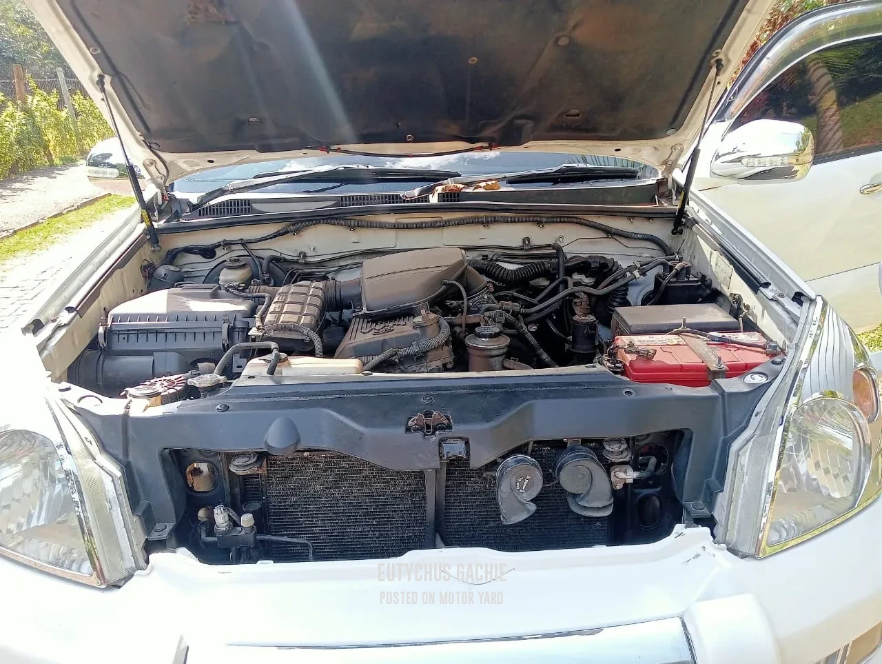 Toyota Land Cruiser Prado J120 2006 White