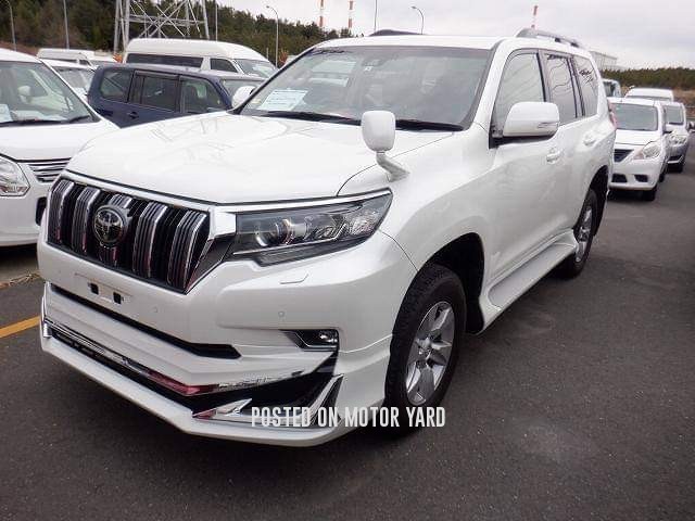 Toyota Land Cruiser Prado 2018 White