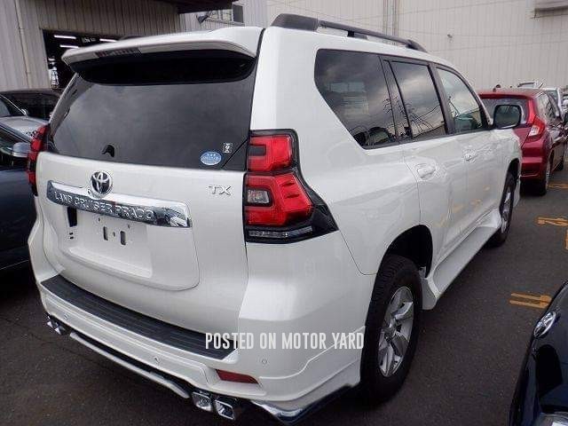 Toyota Land Cruiser Prado 2018 White