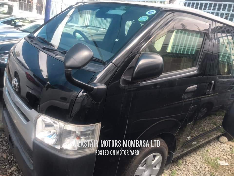 Toyota HiAce 2017 Black