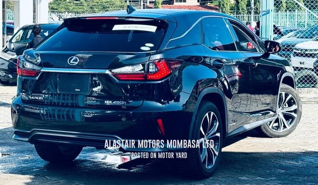 Lexus RX 450h 2016 Black