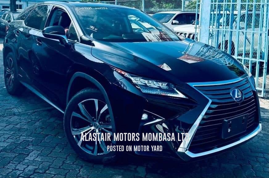 Lexus RX 450h 2016 Black
