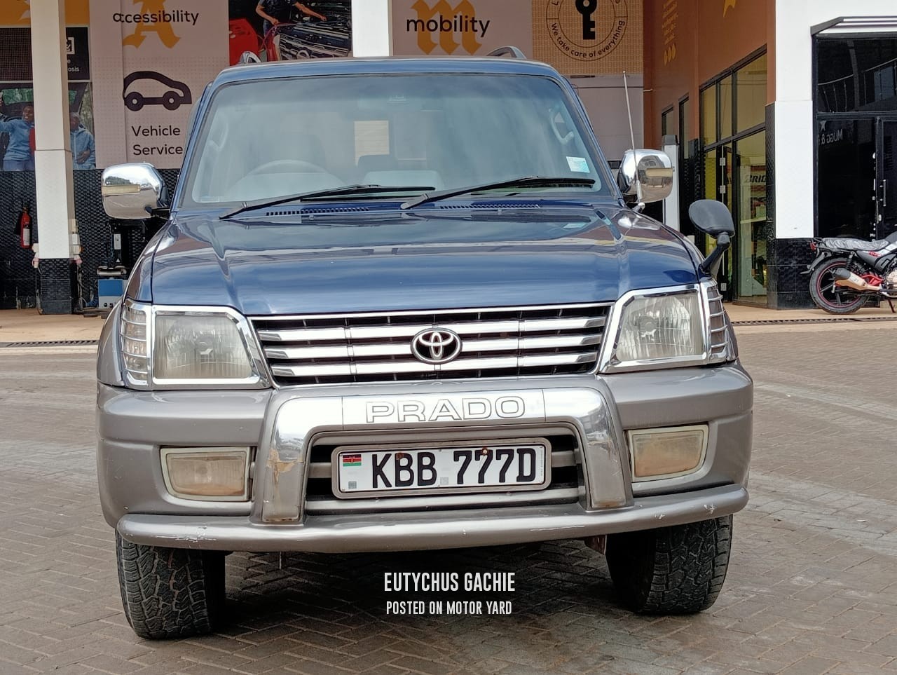 Toyota Land Cruiser Prado 2001 Blue