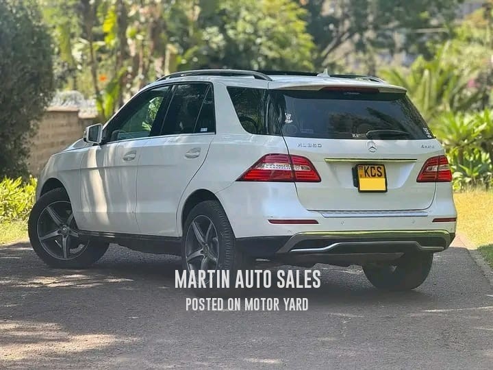 Mercedes-Benz ML350 2013 White