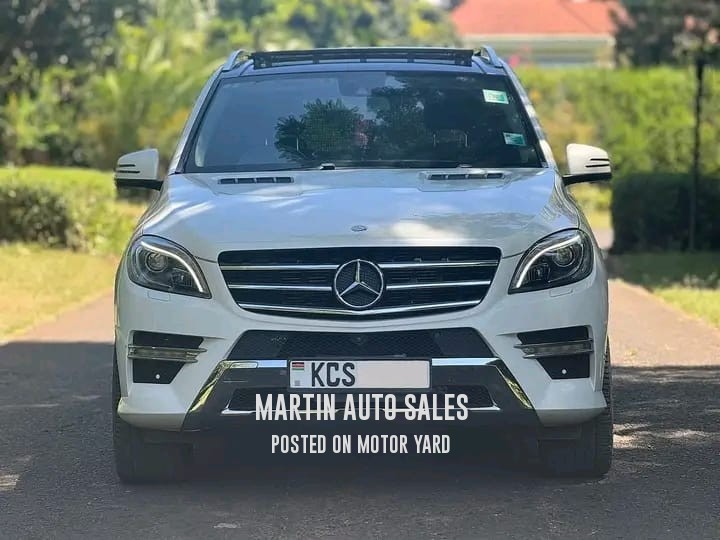 Mercedes-Benz ML350 2013 White