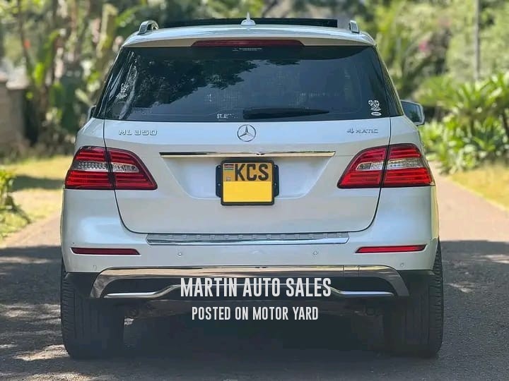 Mercedes-Benz ML350 2013 White