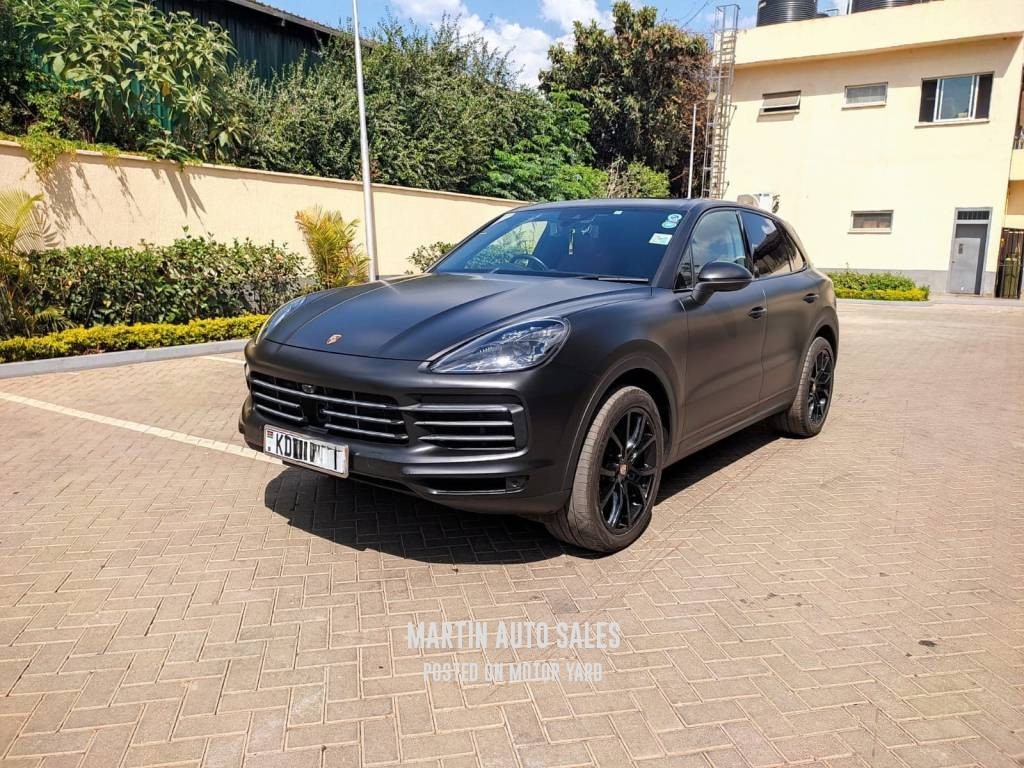 Porsche Cayenne 2018 Black