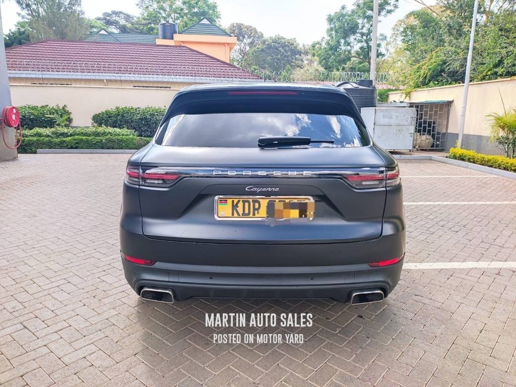 Porsche Cayenne 2018 Black