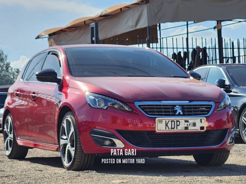 Peugeot 308 2017 Maroon