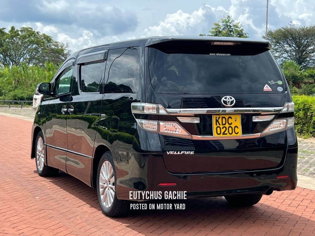 Toyota Alphard 2015 Black