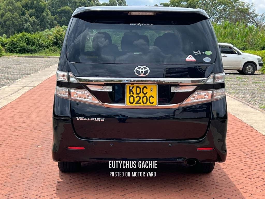 Toyota Alphard 2015 Black
