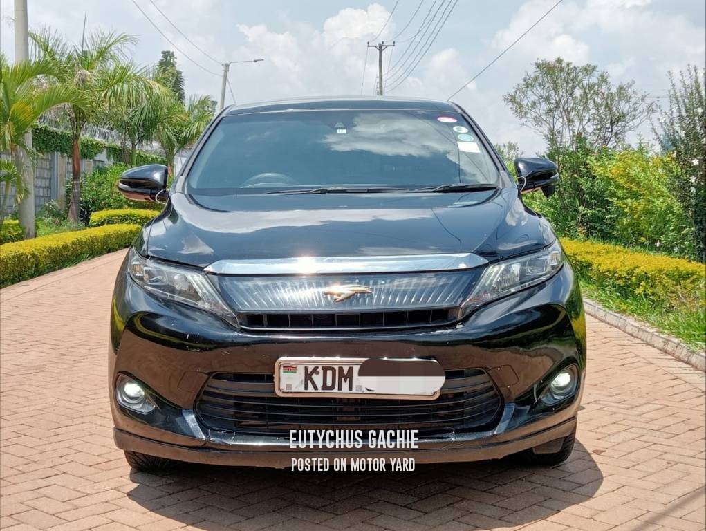 Toyota Harrier 2016 Black