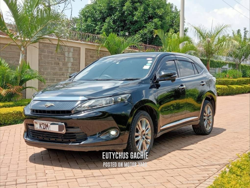 Toyota Harrier 2016 Black