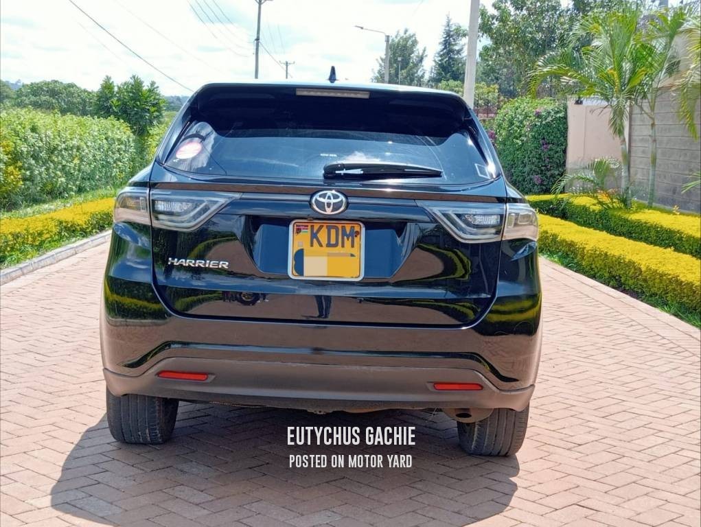 Toyota Harrier 2016 Black