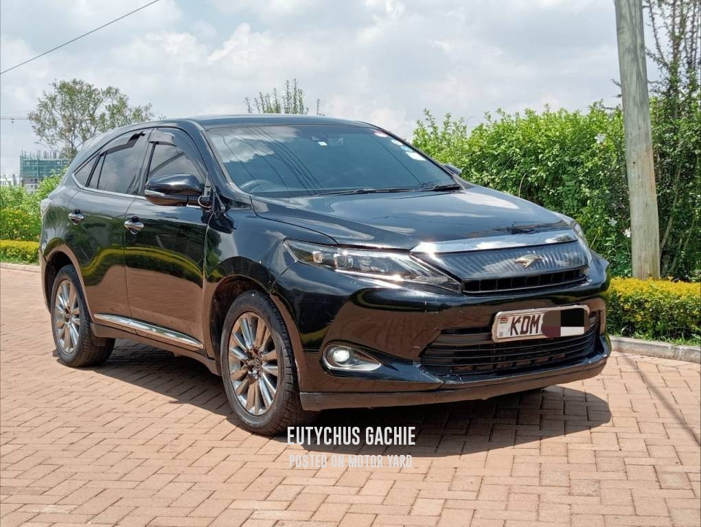 Toyota Harrier 2016 Black