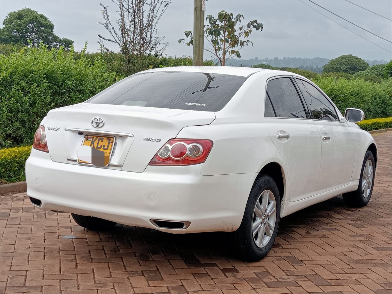 Toyota Mark X 2009 White