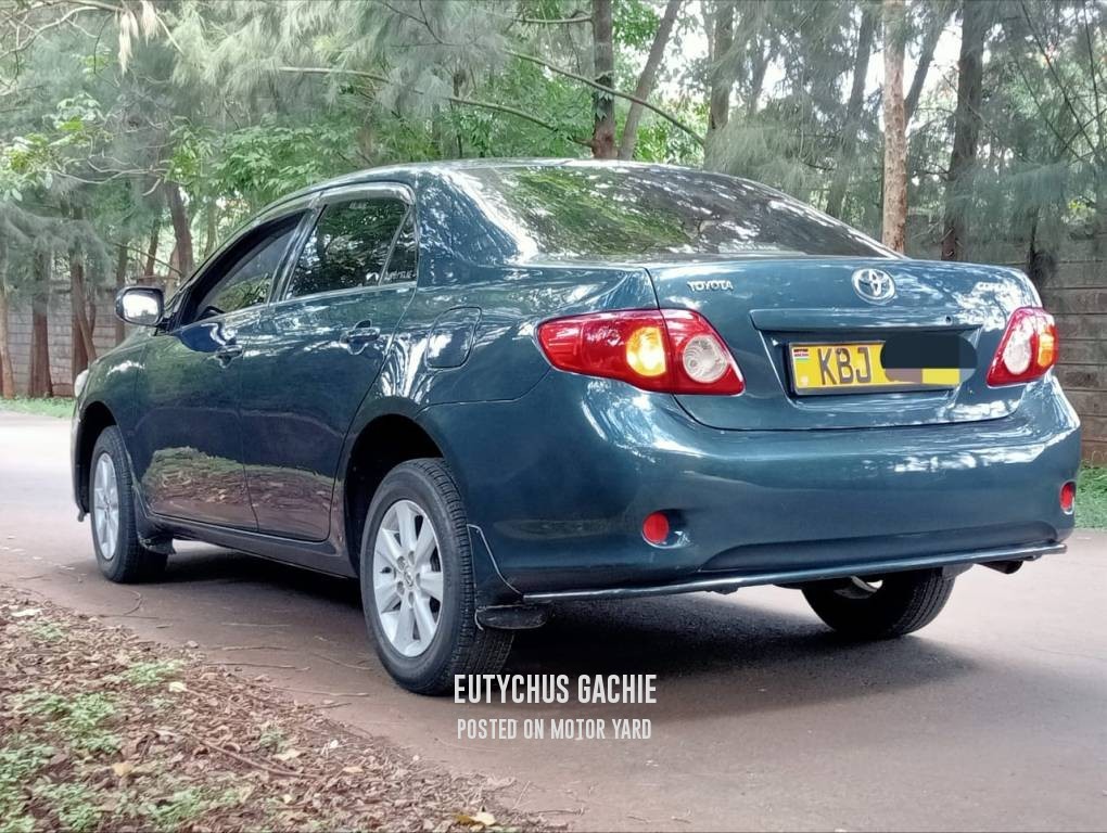 Toyota Corolla 2008 Blue