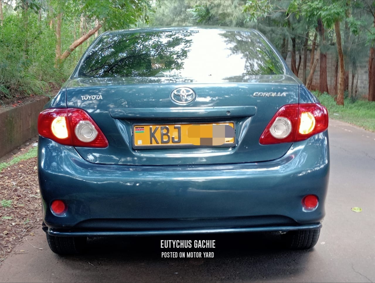 Toyota Corolla 2008 Blue