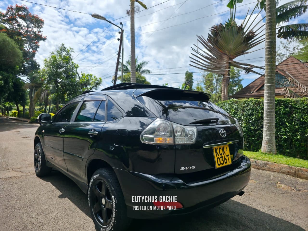 Toyota Harrier 2010 Black